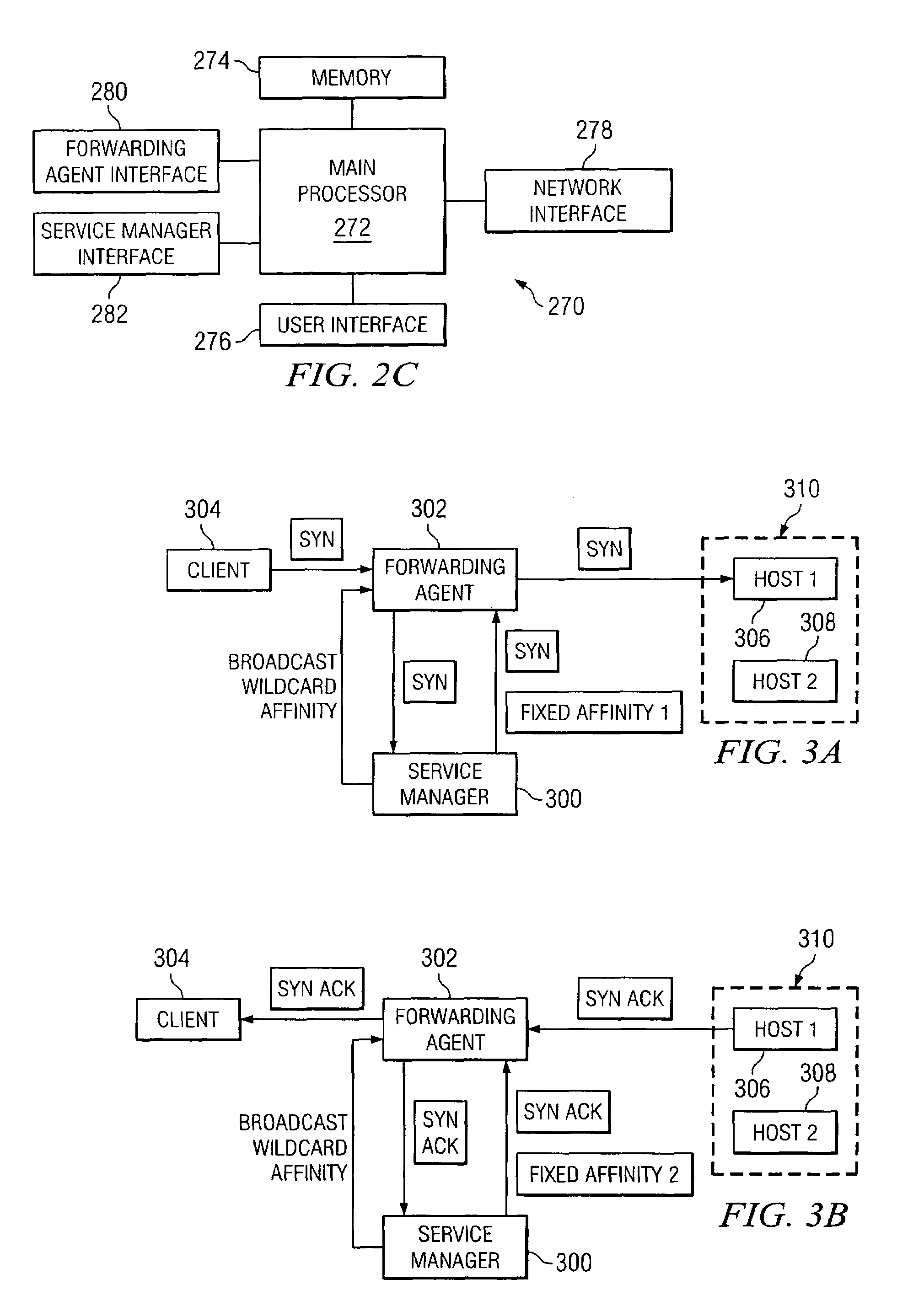 Stateful failover of service managers