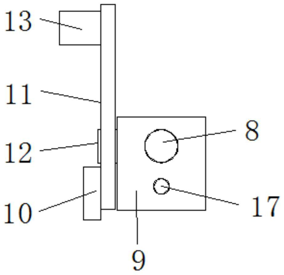 Braking structure for water conservancy and hydropower equipment and braking method