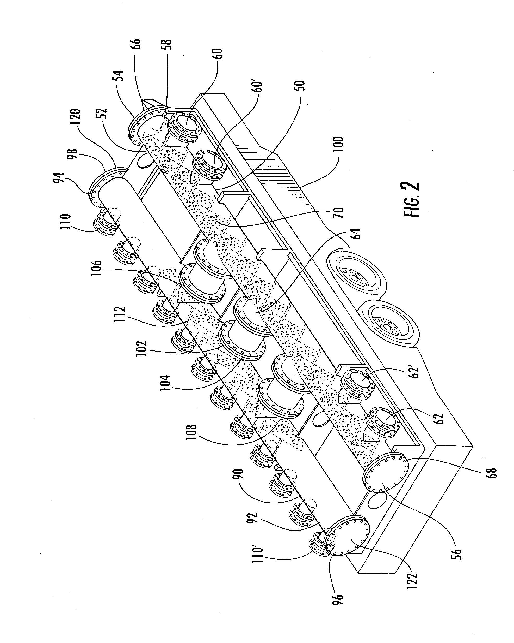 Portable hydrodynamic cavitation manifold