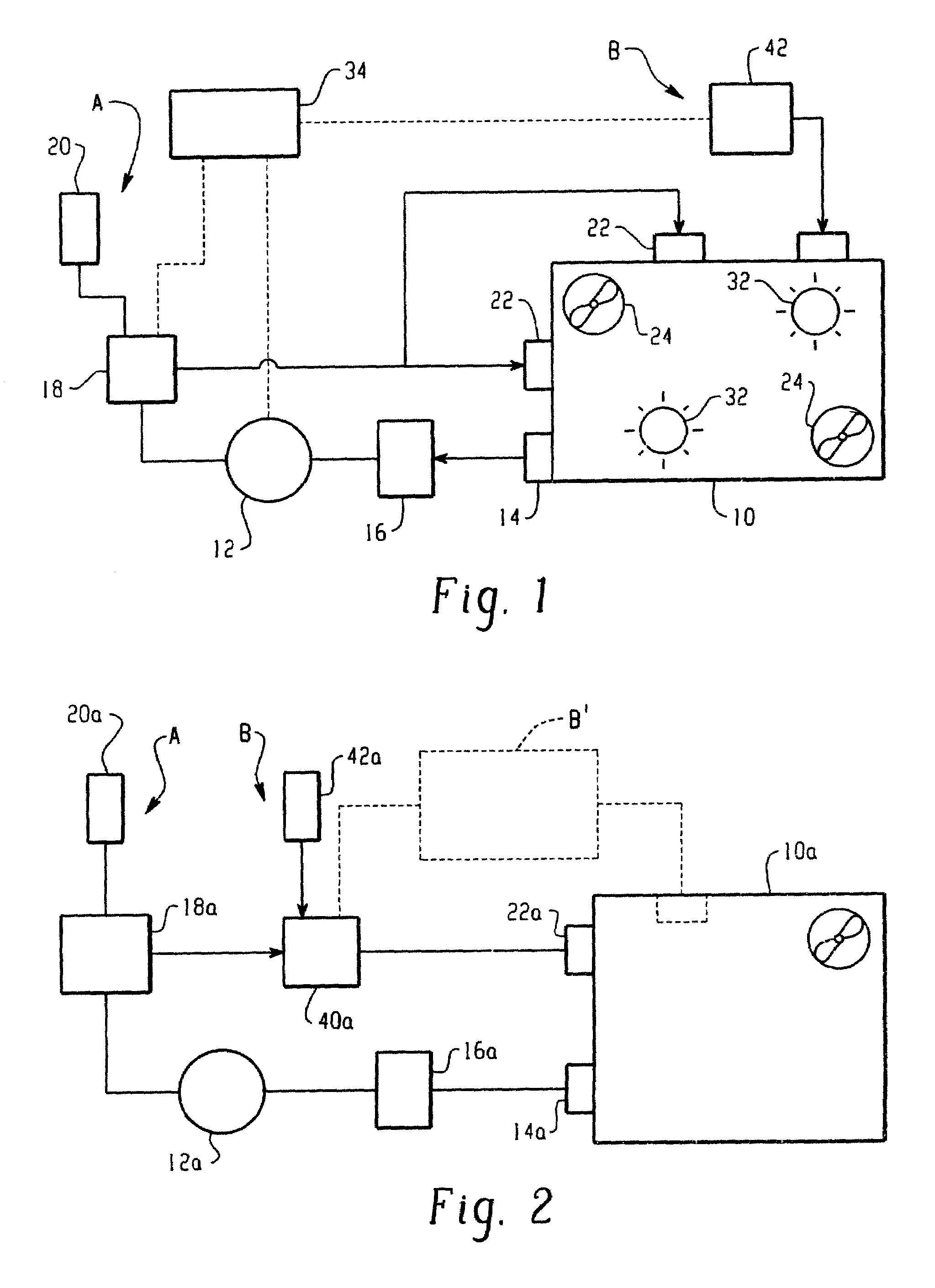 Activated oxidizing vapor treatment system and method