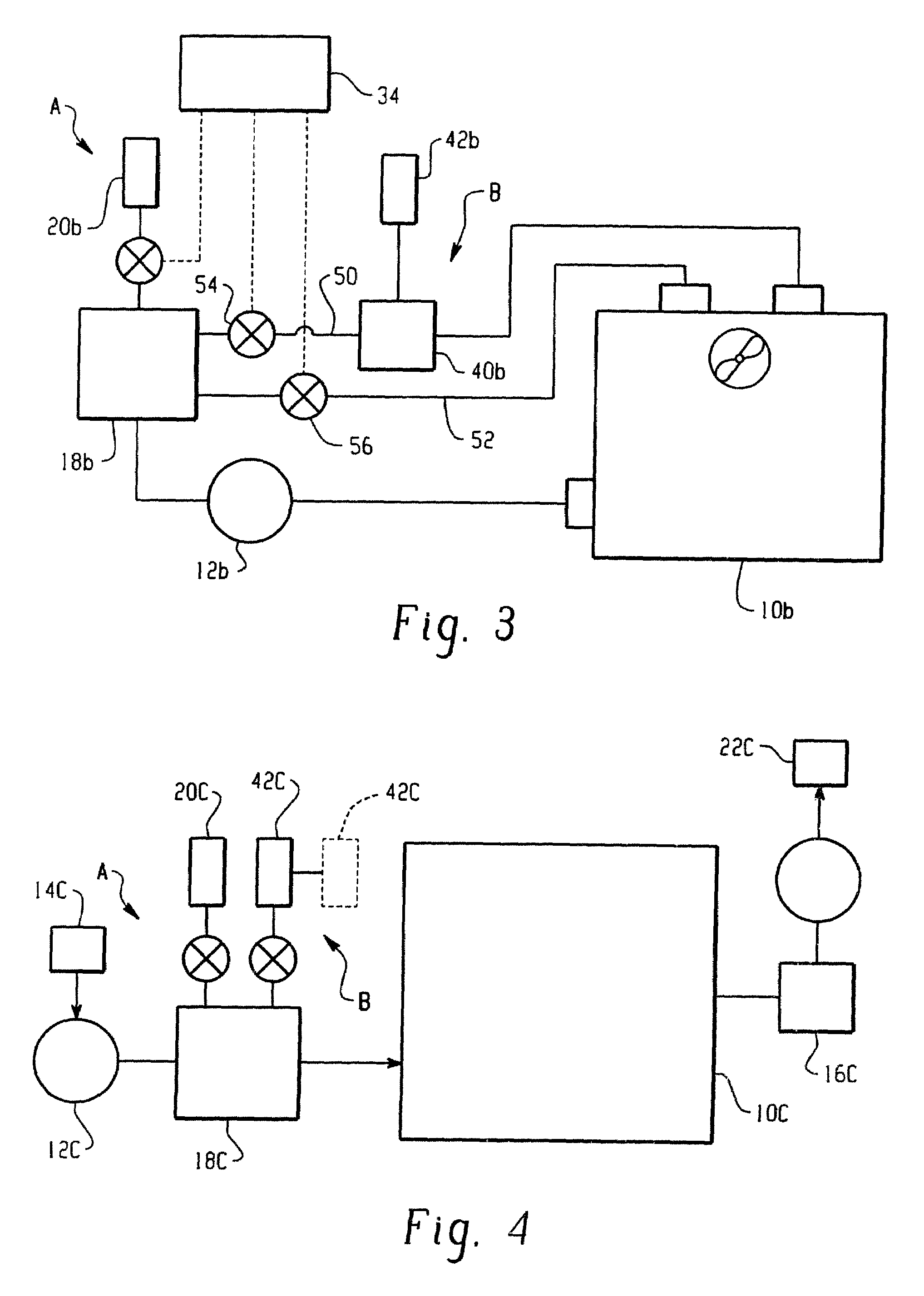 Activated oxidizing vapor treatment system and method