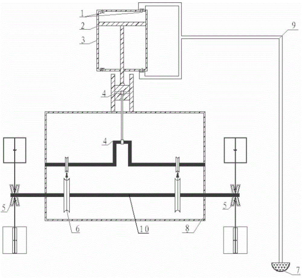 Underwater aerating device based on river power decontamination