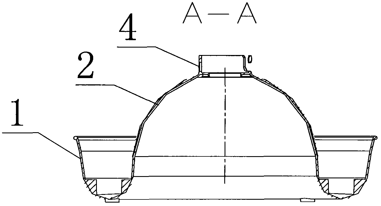 Large-scale poultry water fountain