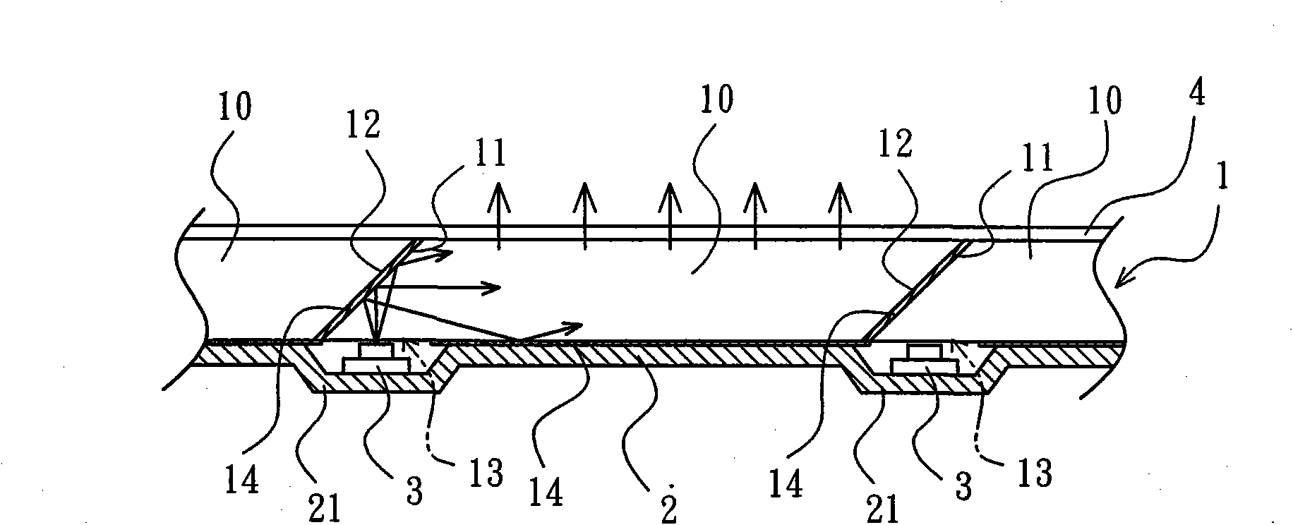 Spliced type light guide plate structure and backlight module