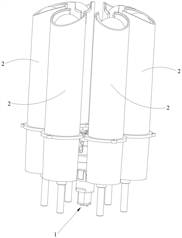 Reset type selling device