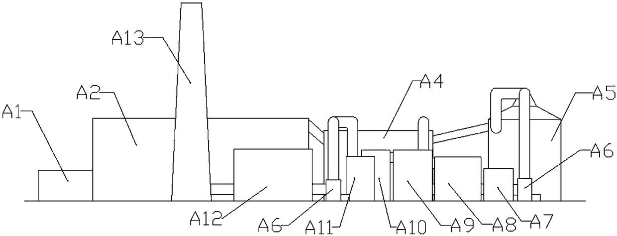 Method for preventing and controlling flue gas pollutant and domestic refuse incineration system