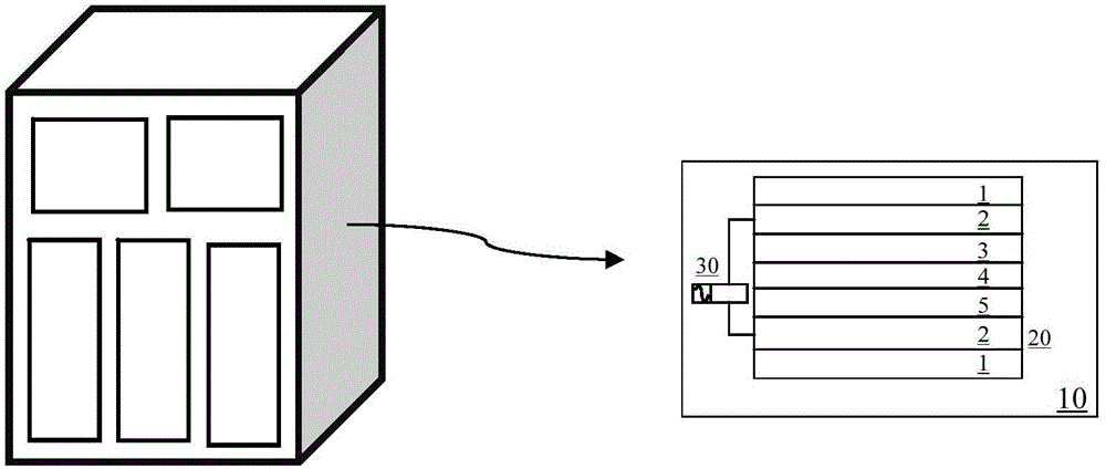 Transformer cabinet with electrochromic device outer box and production method