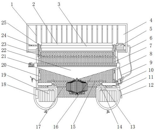 Automatic light riverway sewage treatment equipment with high cruising ability