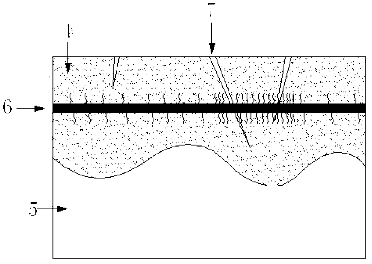 Chlorine salt corrosion resistant system with chemical microcapsule for underground structure concrete