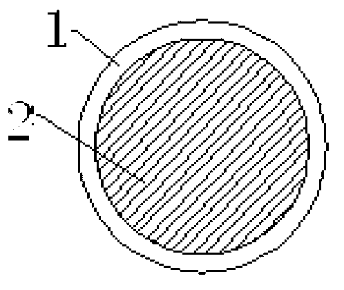 Chlorine salt corrosion resistant system with chemical microcapsule for underground structure concrete