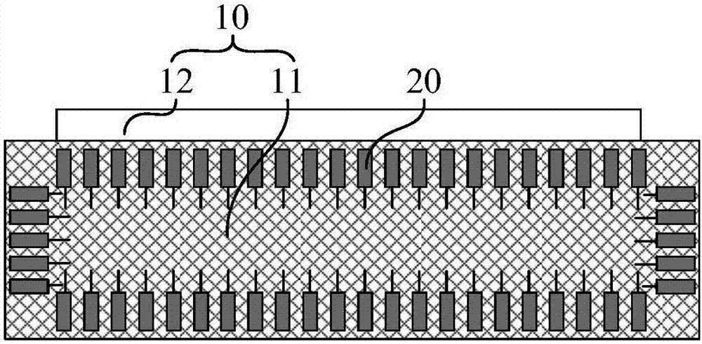 Binding structure of integrated circuit chip and display device