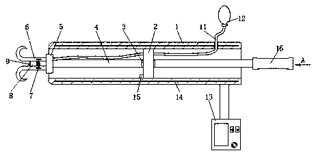 Intra uterine device (IUD) removing device for gynecology department