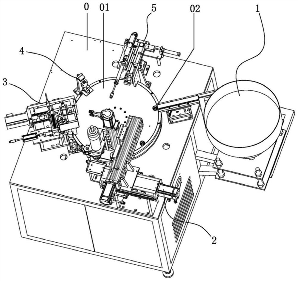 A kind of cover gasket automatic assembly equipment