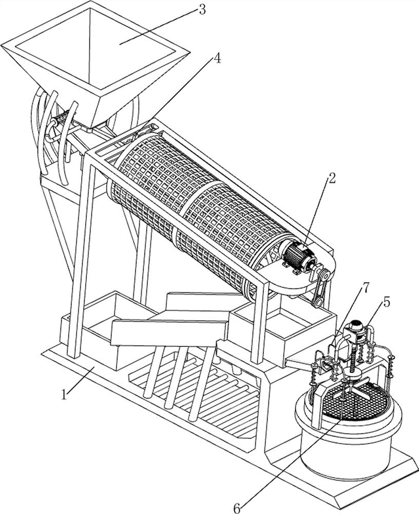 Agricultural red date collecting and screening equipment