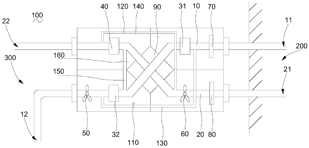 Fresh air conditioning system and control method thereof