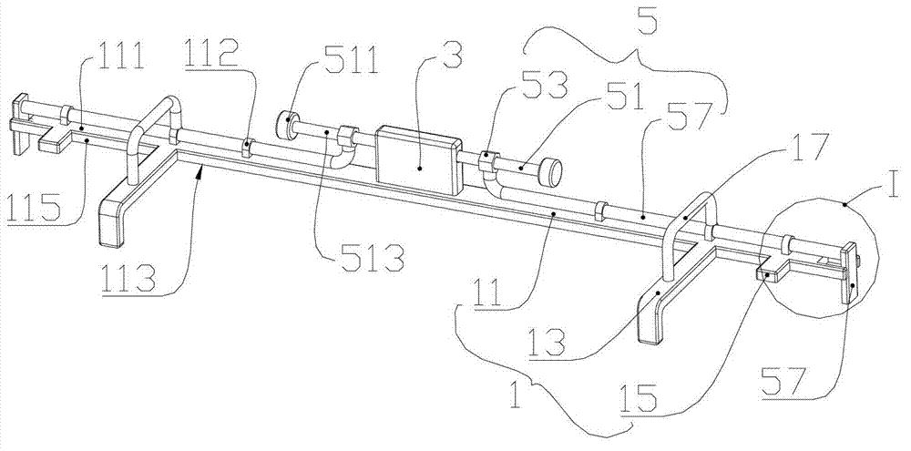 Mounting tool for glass locating buckle