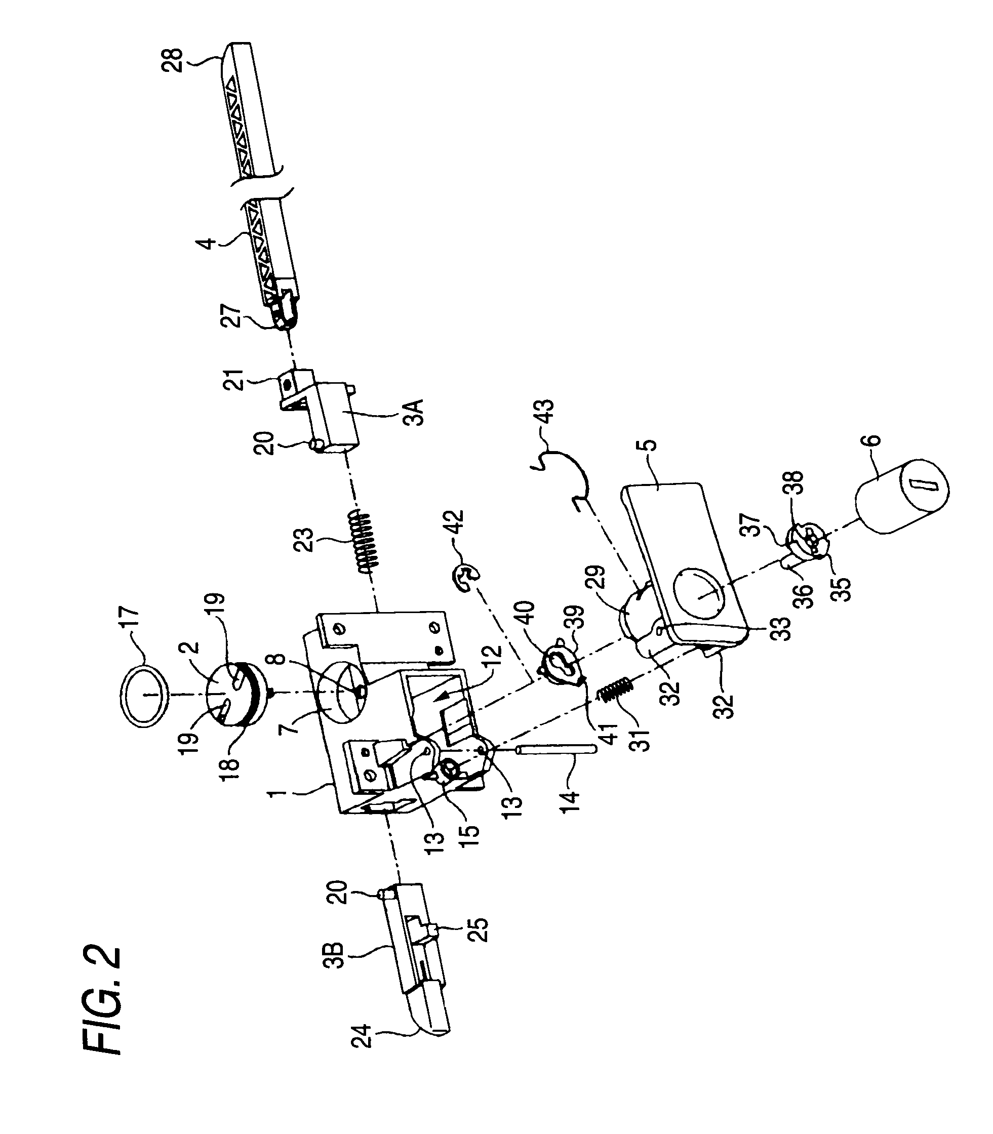 Side lock apparatus