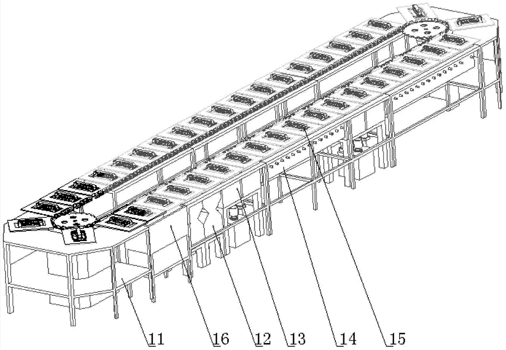 Multi-station automatic cold-bonded shoe compound processing system and processing technology