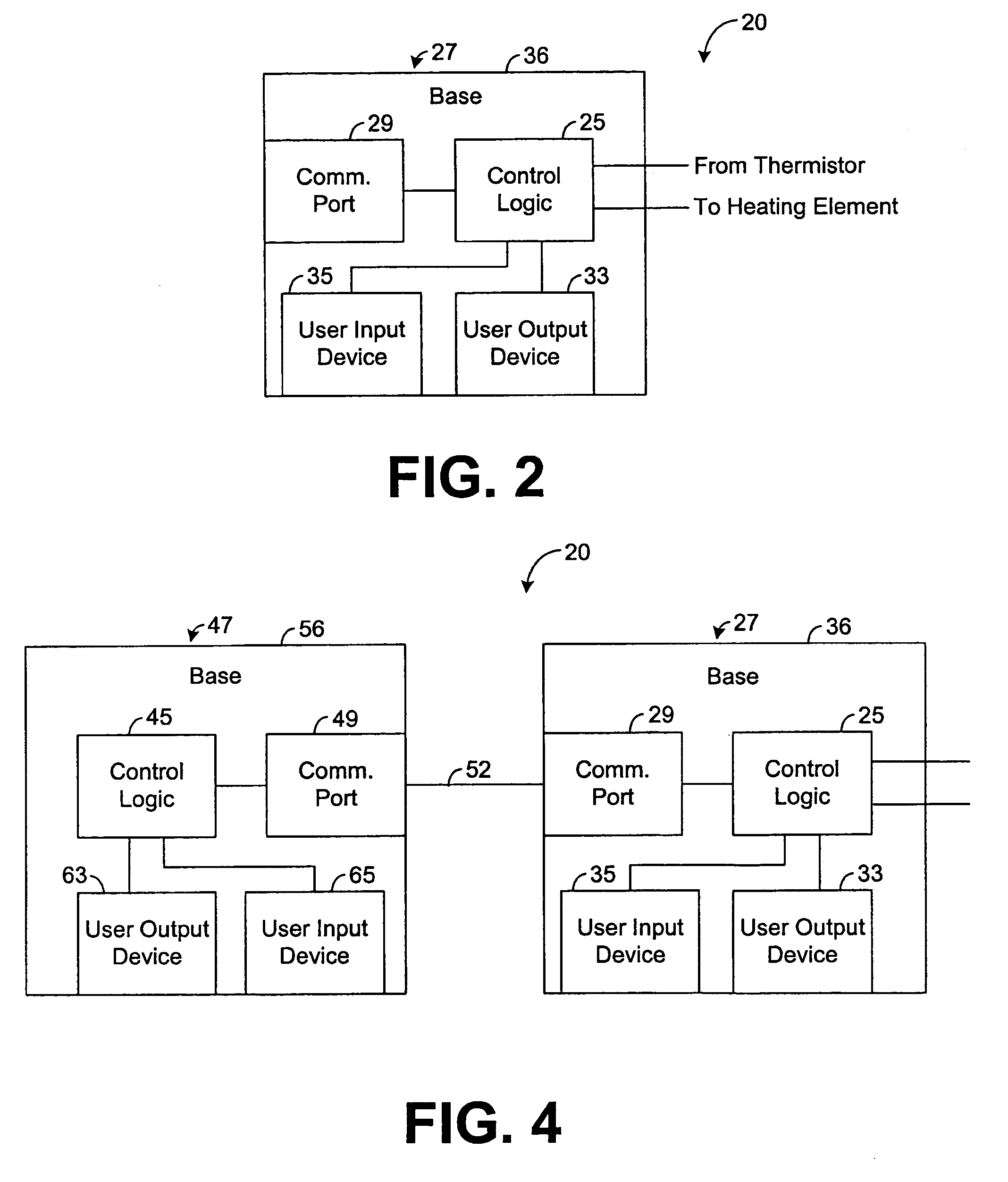 Modular control system and method for water heaters