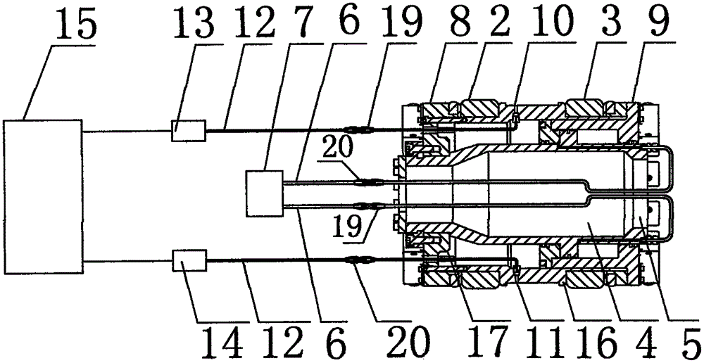 Welded-seam pressure test device and application method thereof