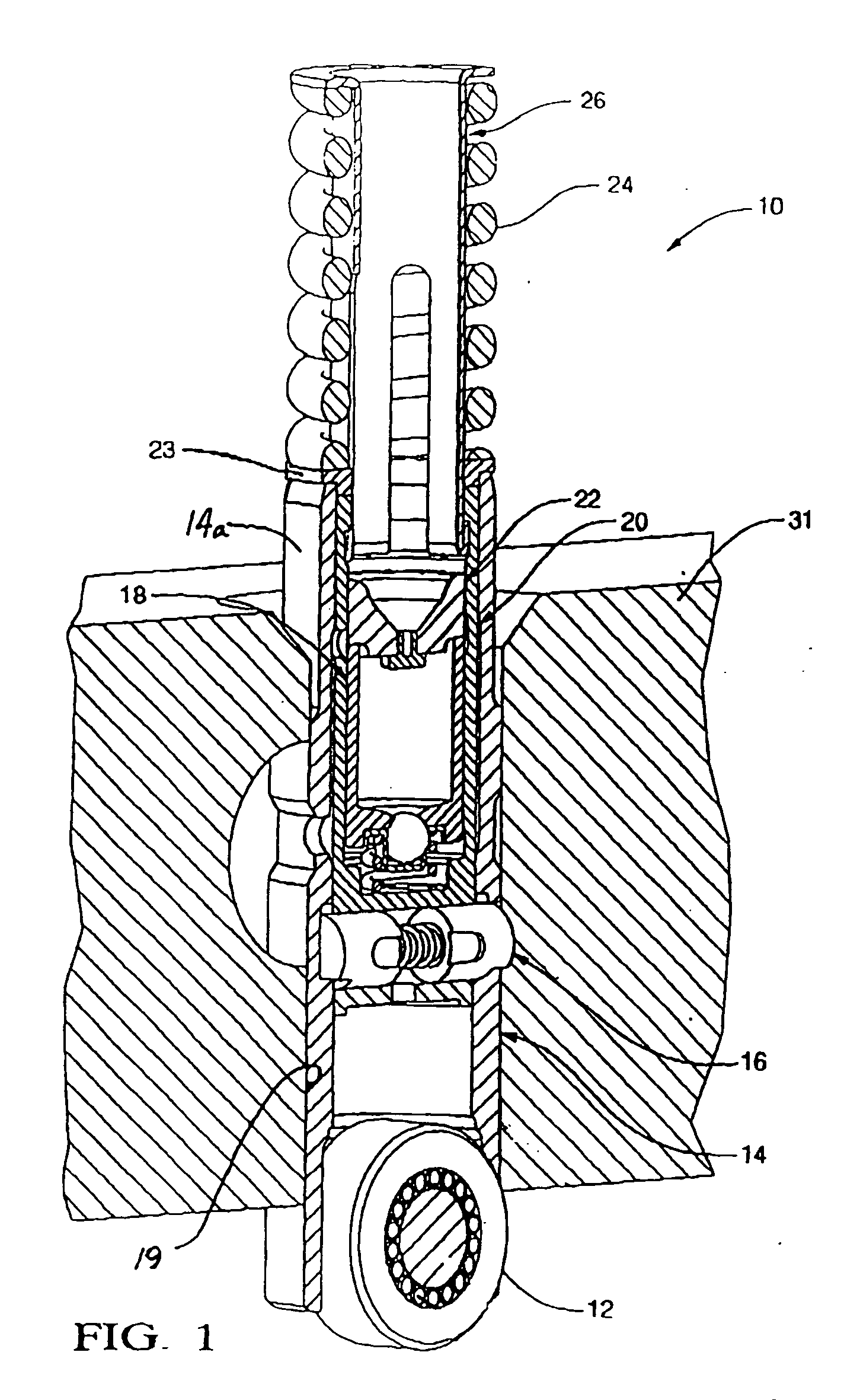 Anti-rotation guide for a deactivation hydraulic valve lifter