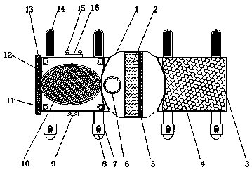 Orthopedic nursing fixing device having infrared function