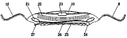 Orthopedic nursing fixing device having infrared function