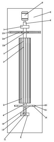 Driving roller locking structure