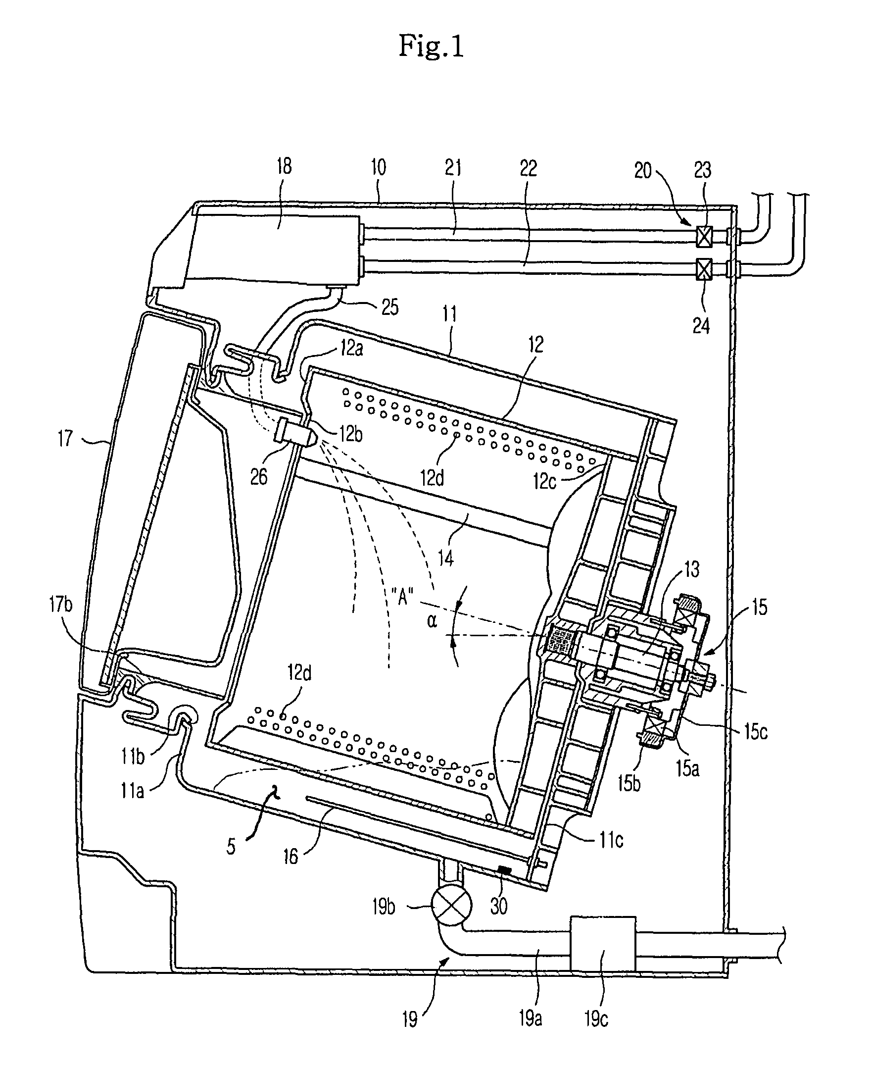 Washing machine and washing control method of the same