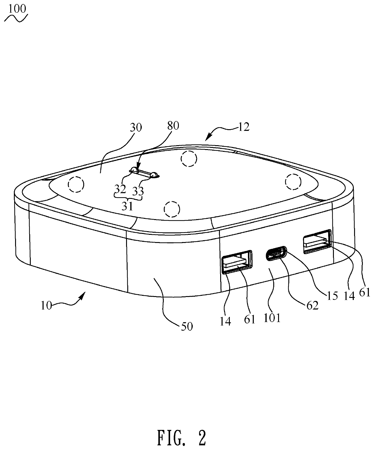 Power supply and electronic device including the same