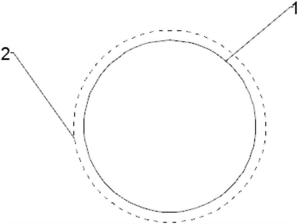 Medical device implanted in vivo and manufacturing method of medical device