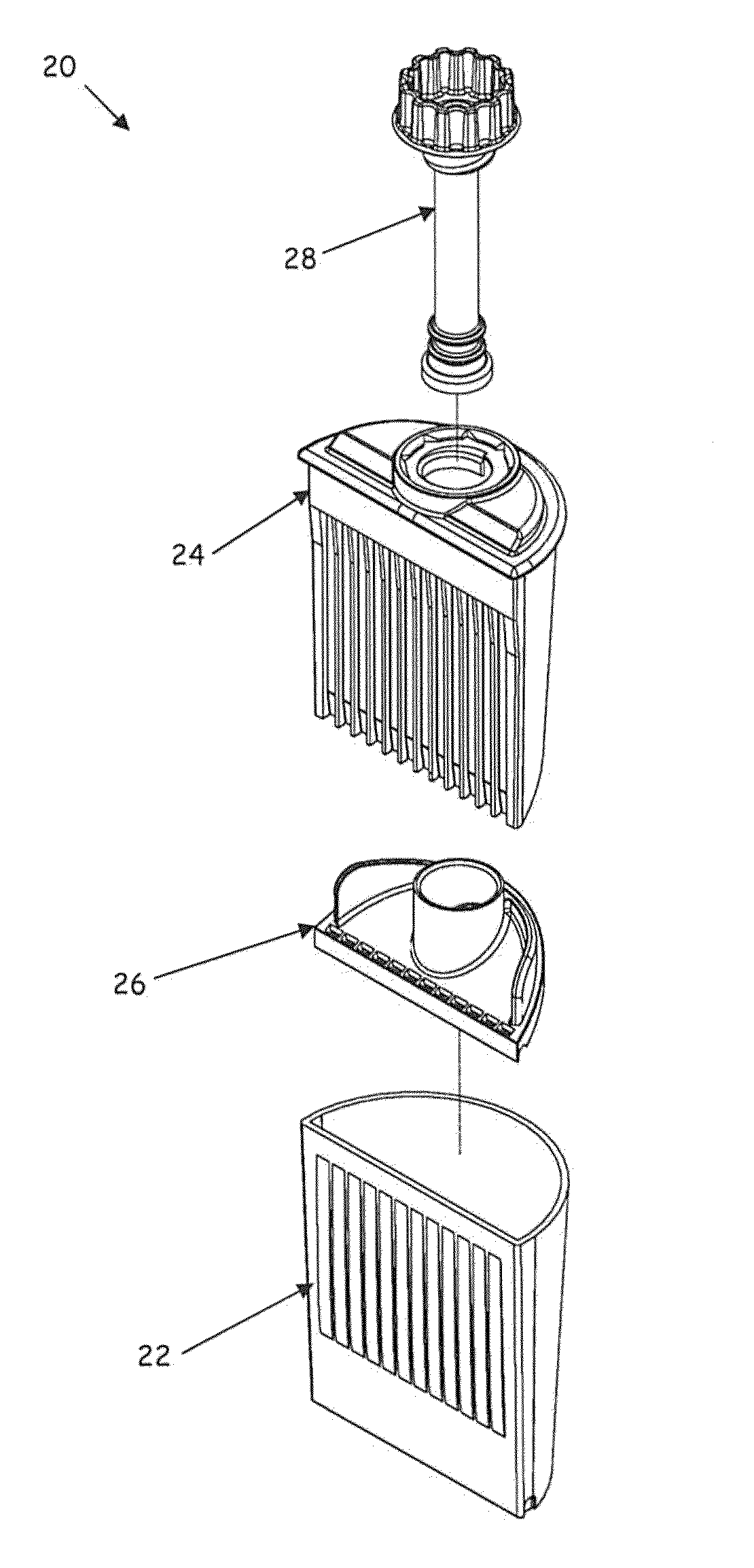 Screening device for analysis of bodily fluids