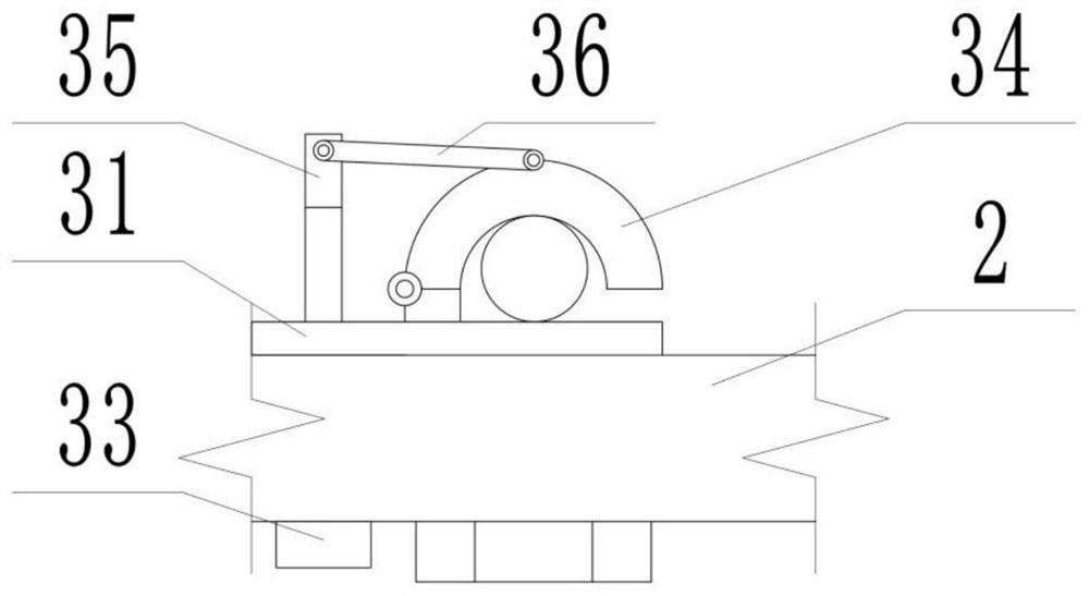 Auxiliary device for controlling installation spacing of steel bars