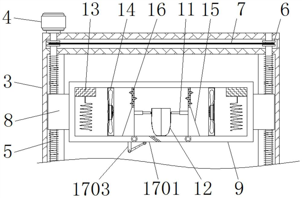 A plastic bowl performance testing device capable of reprocessing waste