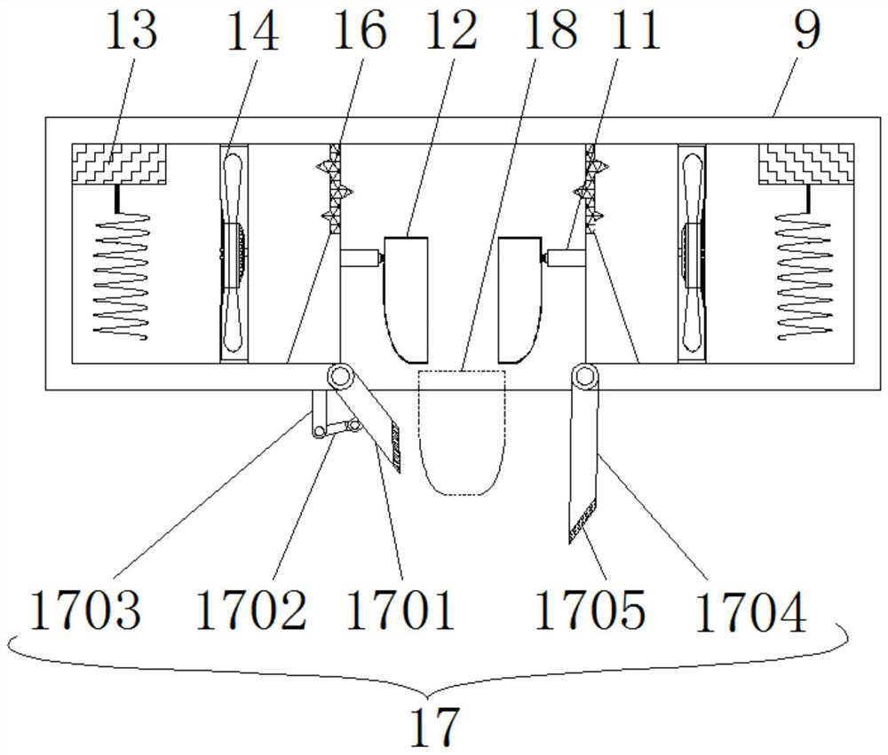 A plastic bowl performance testing device capable of reprocessing waste