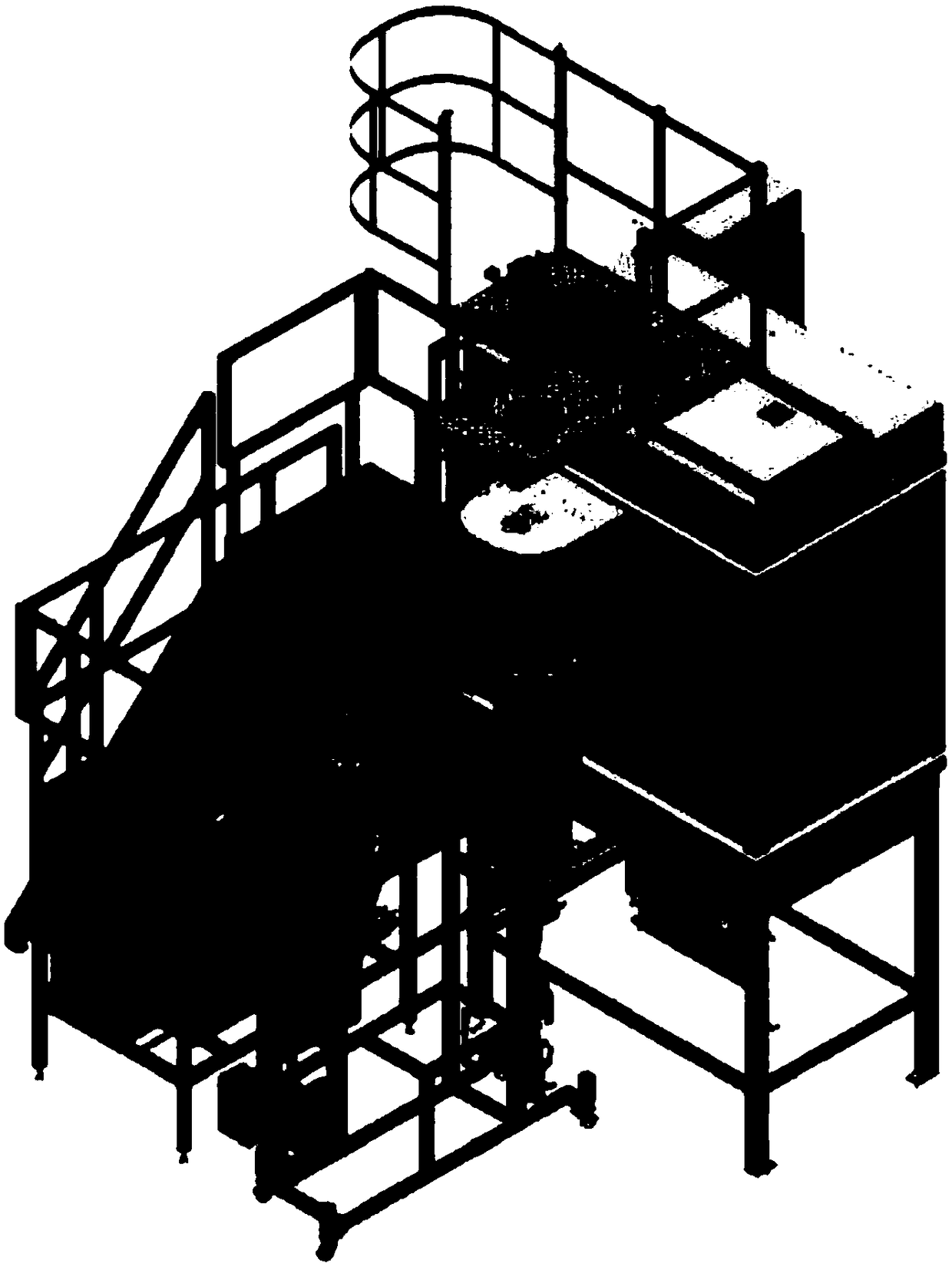 Method for preparing spherical cobalt-chromium-molybdenum alloy powder for micron-level additive material manufacturing