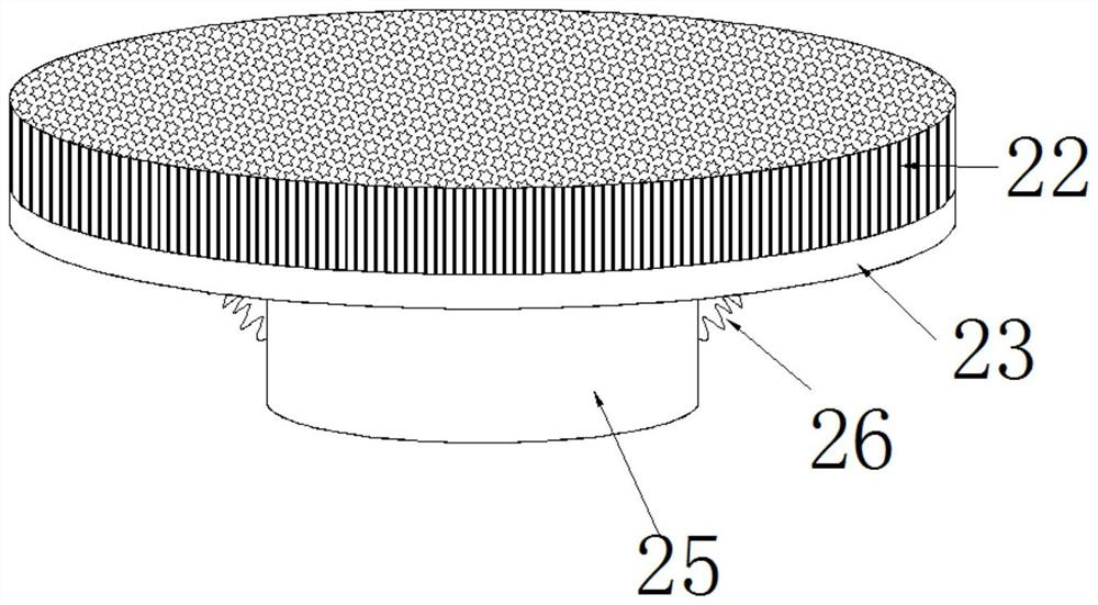 Cleaning and disinfection device for cup medical instruments