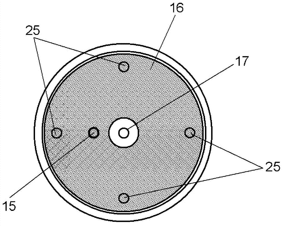 Construction for mounting ultrasonic transducer and ultrasonic flow meter using same