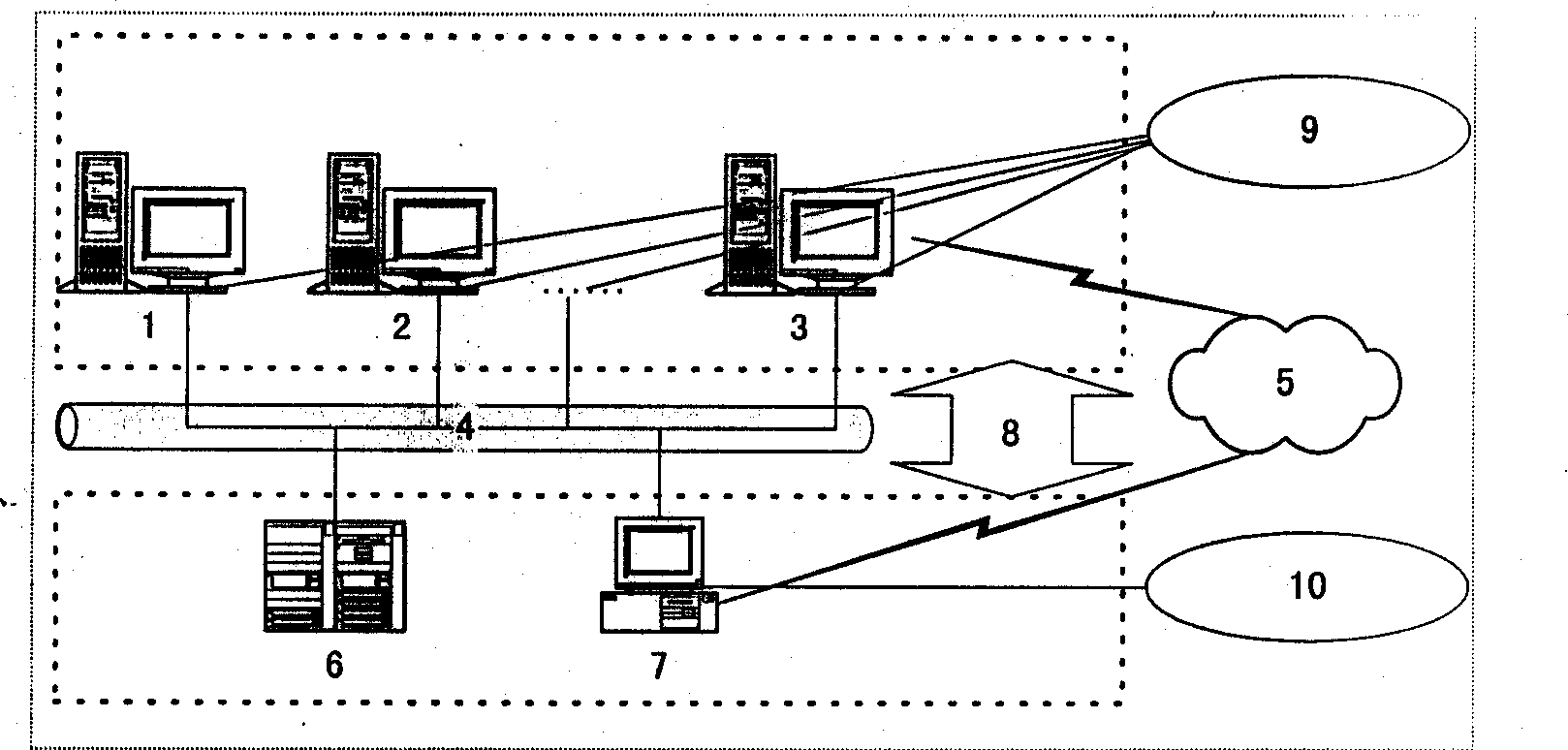 Safe web page issuing system based on base layer of operation system and capable of preventing distortion of issued file