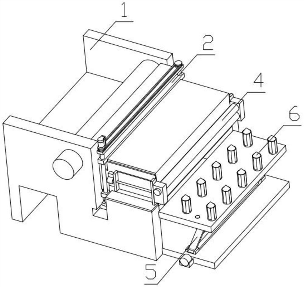 Cotton breakage preventing and impurity removing device