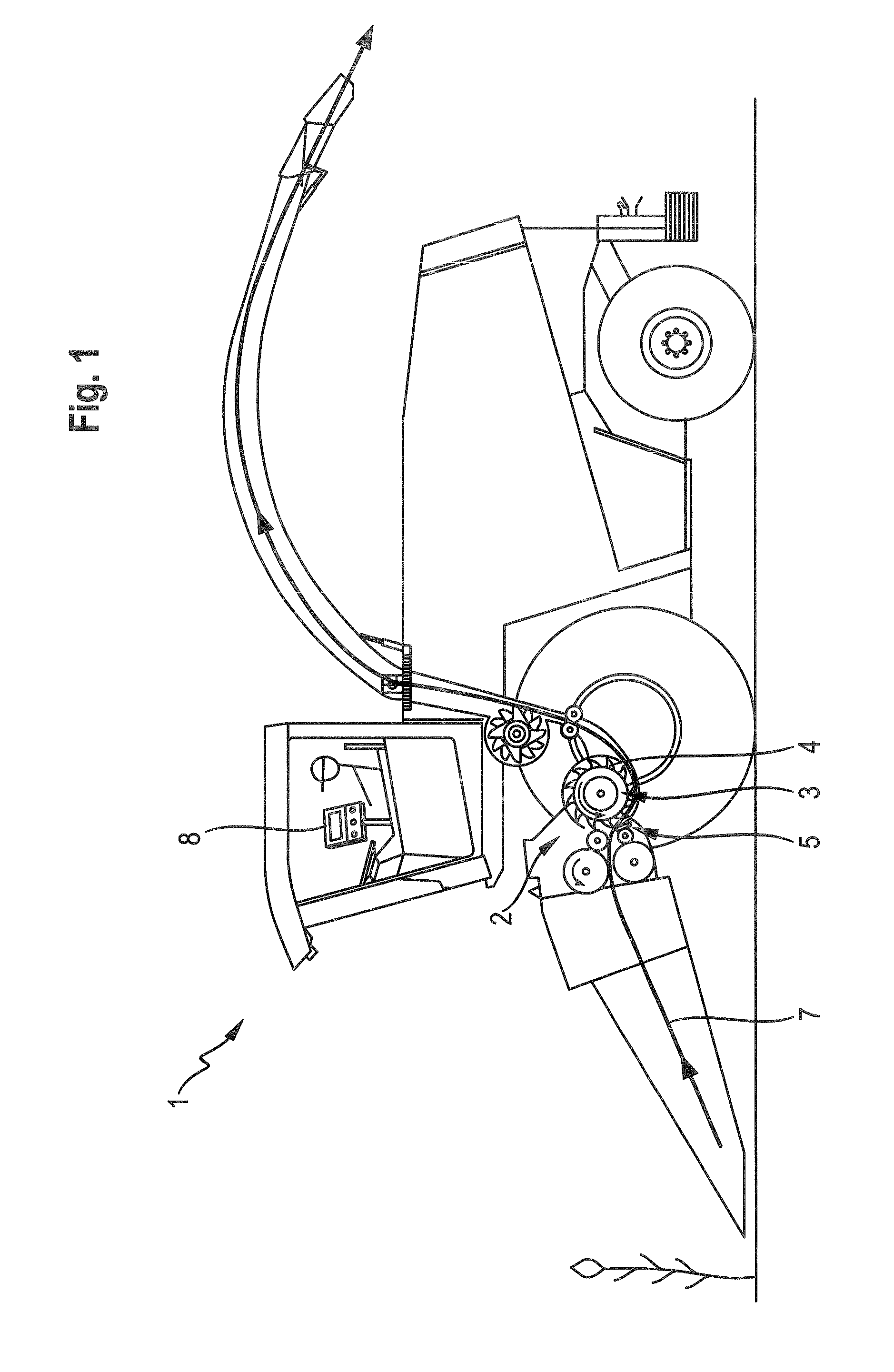 Agricultural harvesting machine