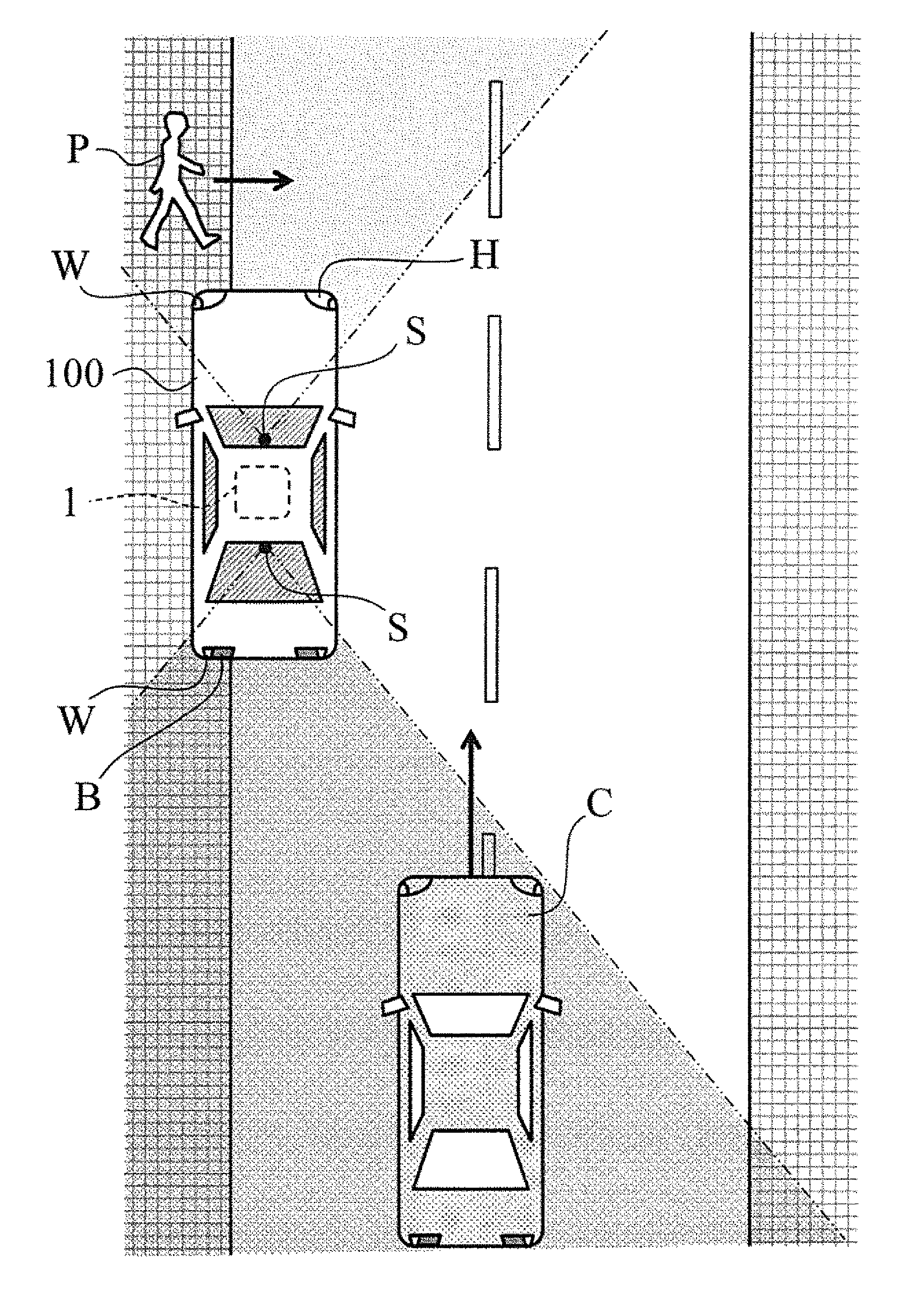 Vehicle Danger Notification Control Apparatus