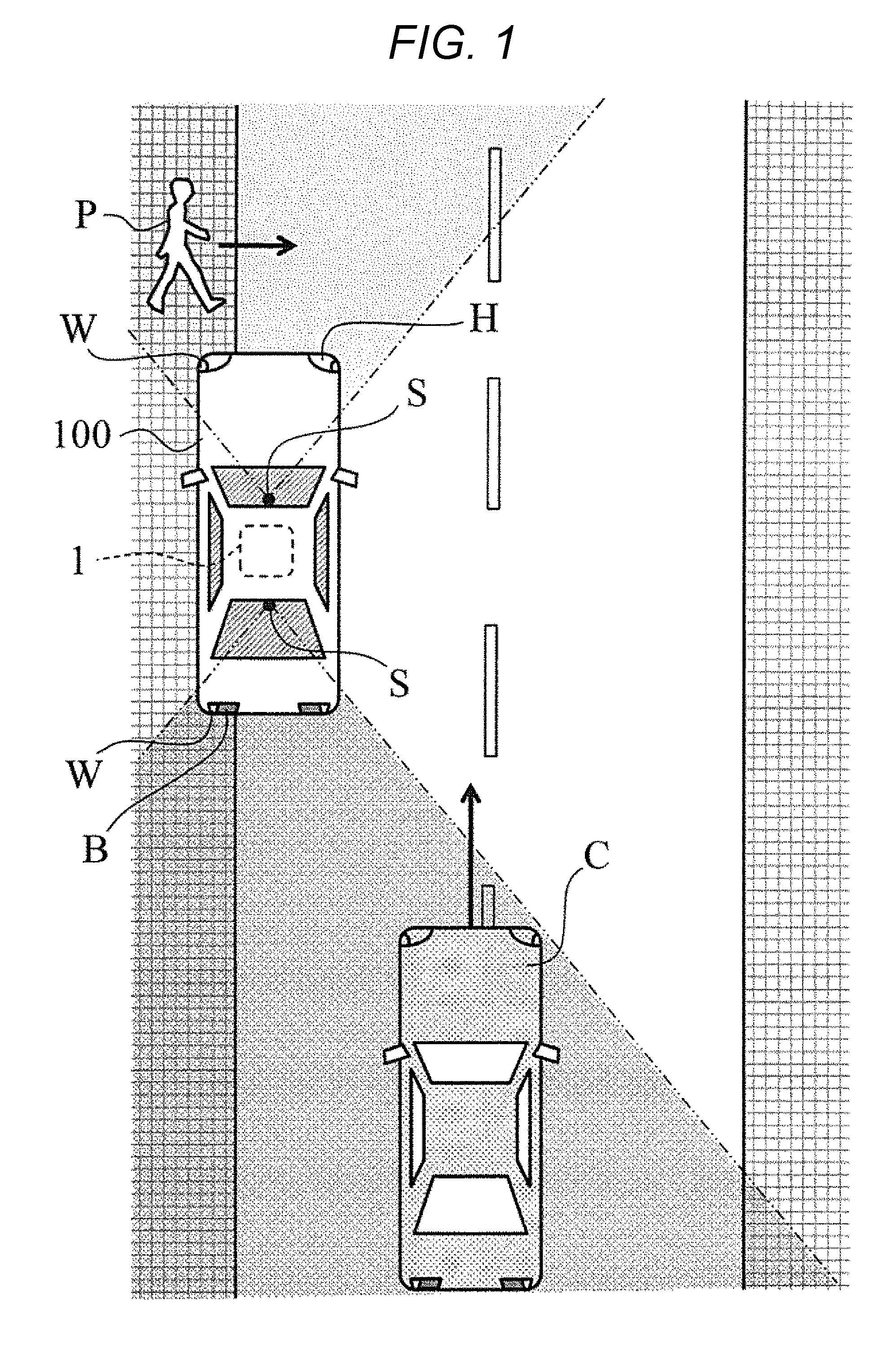 Vehicle Danger Notification Control Apparatus