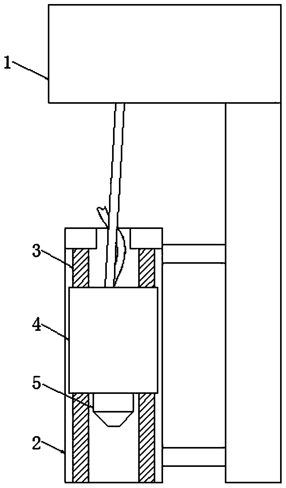 Cosmetic filling equipment capable of changing discharging height and synchronously regulating flow