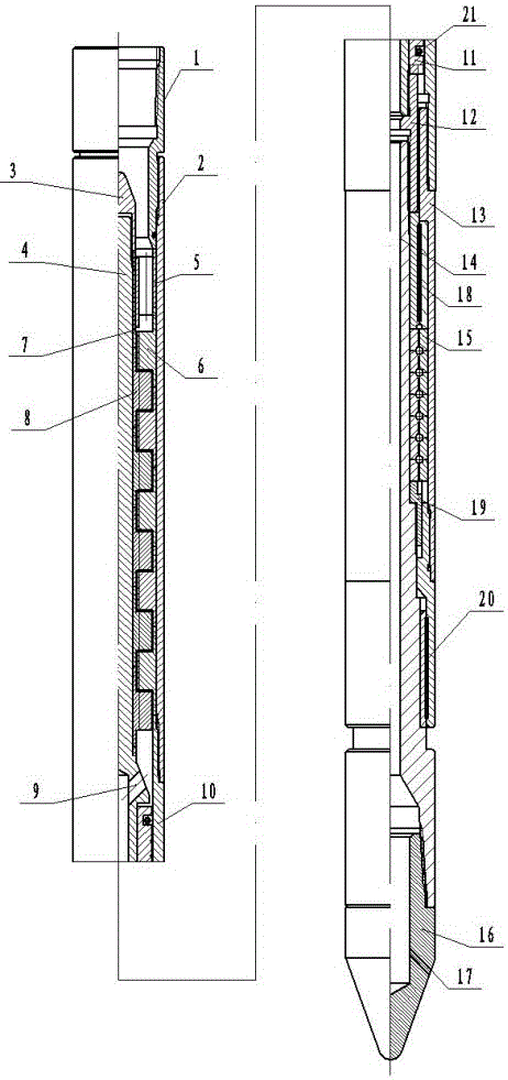 Rotational flowcleaner