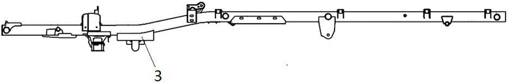 Car frame with fenders and truck