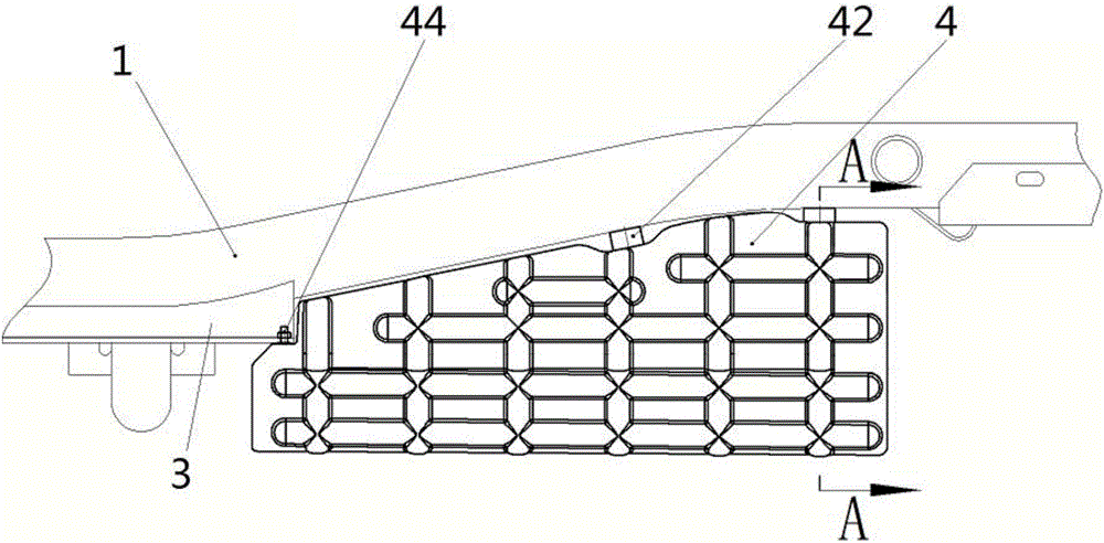 Car frame with fenders and truck