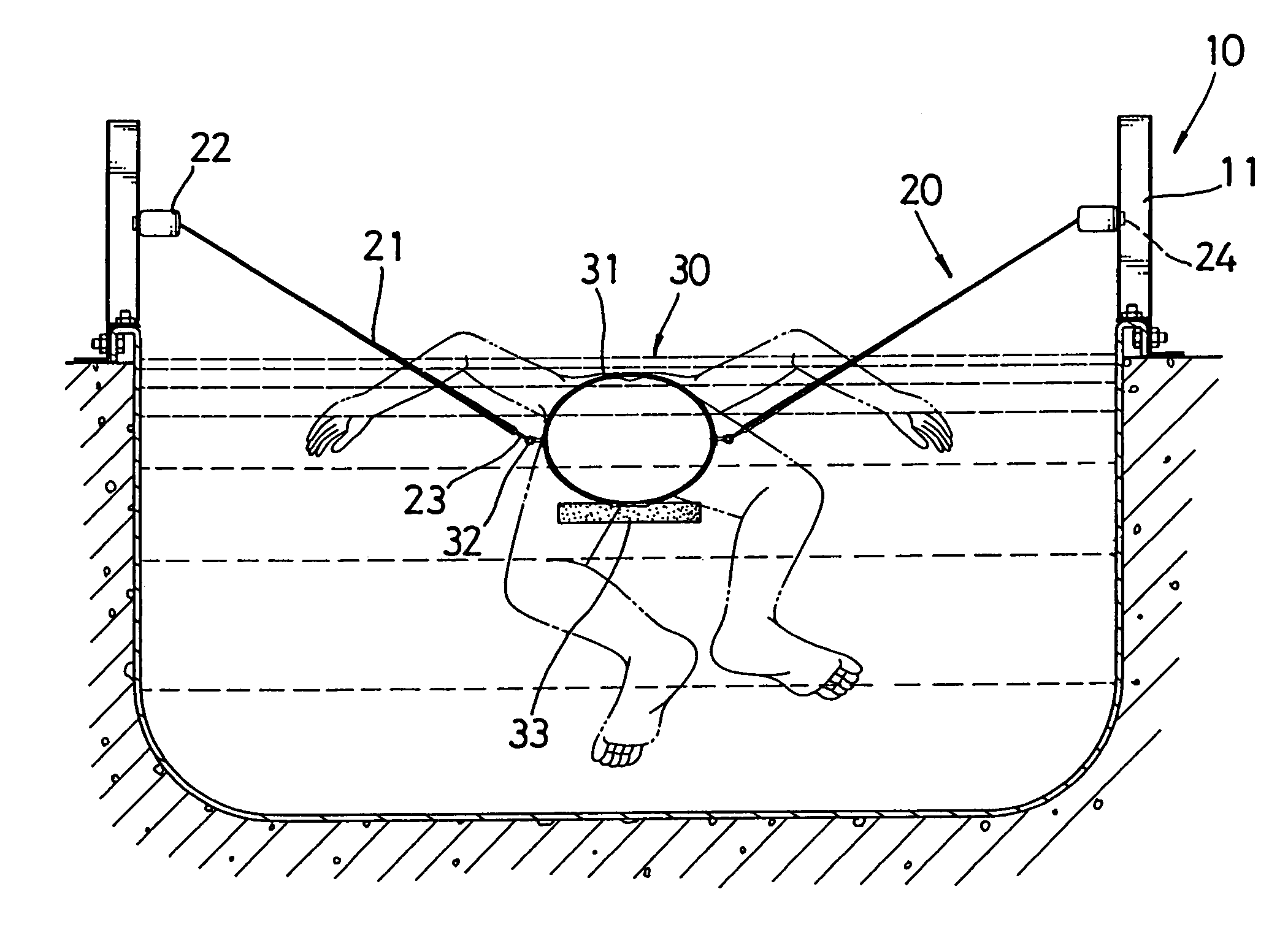 Swimming exerciser