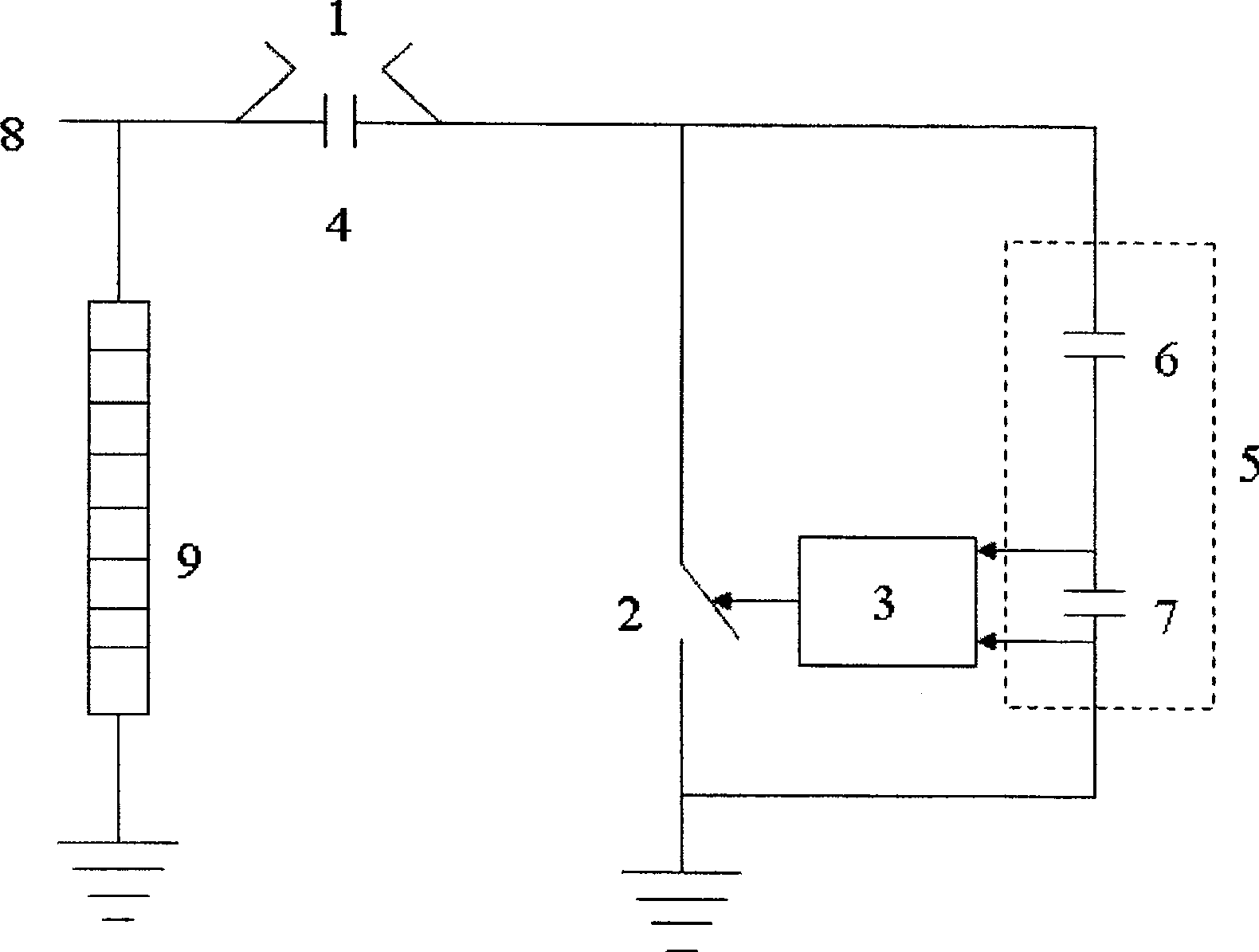 Controllable gap for protecting transformer neutral point