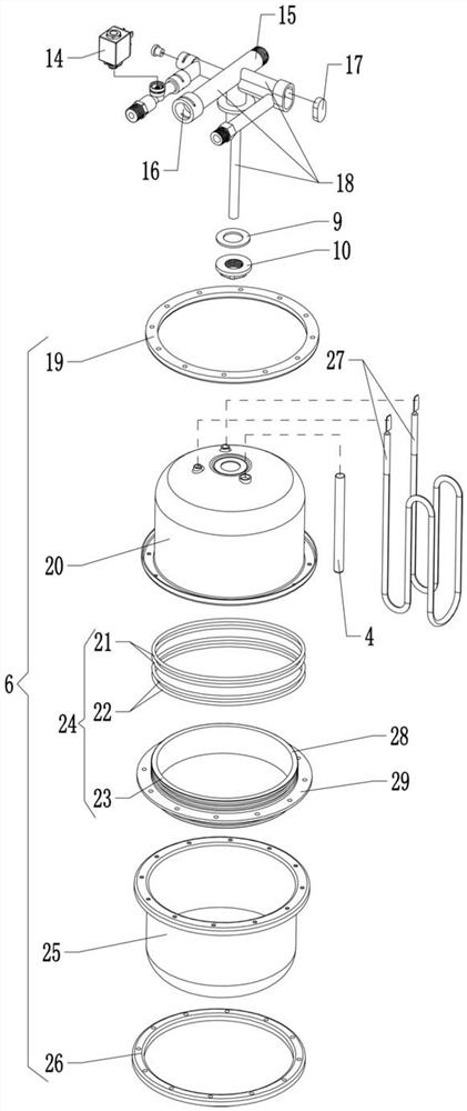 A new type of closed water boiler